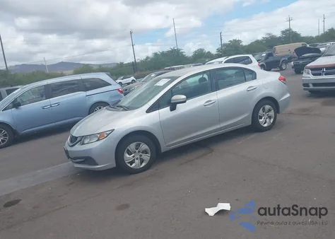 2015 Honda Civic Lx from USA, damaged, VIN 19XFB2F5XFE000526